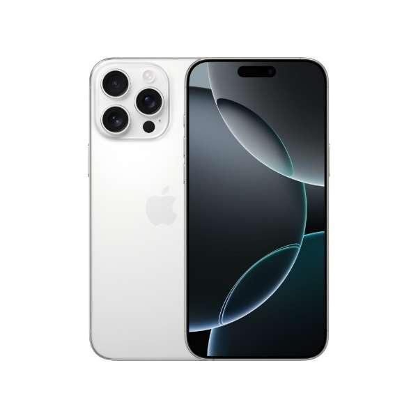 iPhone 新品。未開封 16 Pro 128GB MYMW3J/A ホワイトチタニウム