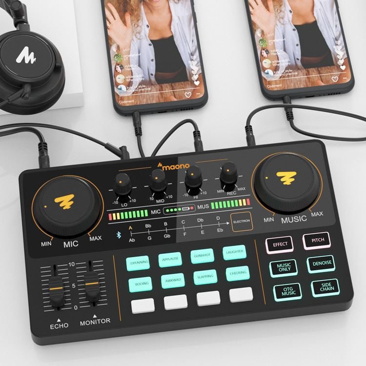 Maono Maonocaster AU-AM200 Portable All-In-One Podcast Production
