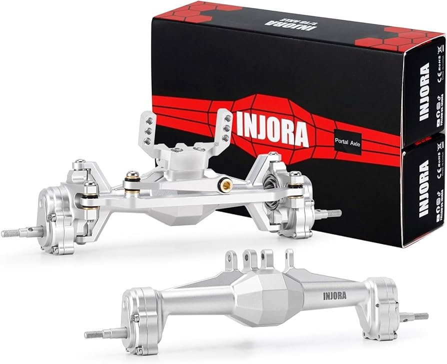 Amazon | INJORA +5mm ダイヤモンドポータルアクスル、レイダウン
