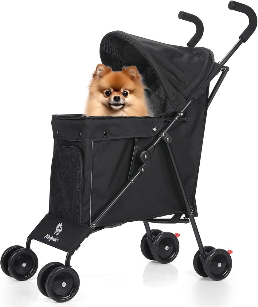 Amazon.co.jp: Wedyvko トラベルポータブル犬用ベビーカー ペット