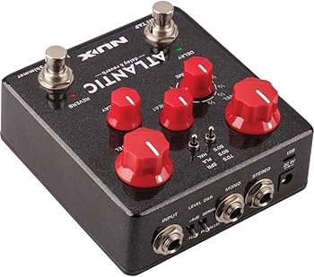 Amazon.com: NUX NDR-5 NUX | Atlantic Delay & Reverb Pedal,Black