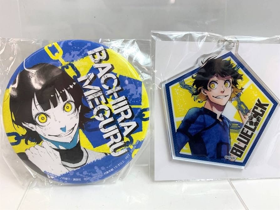 Amazon.co.jp: ブルーロック BLUEROCK 蜂楽廻 ばちらめぐる 缶バッジ