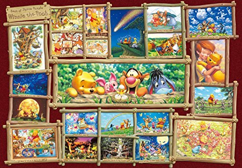 ◇ジグソーパズル◇ 2000ピース くまのプーさん アート集 外枠に苦労し