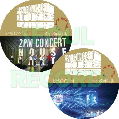 2PM Concert House Party In Seoul (DVD) 2PM House Party in SEOUL DVD