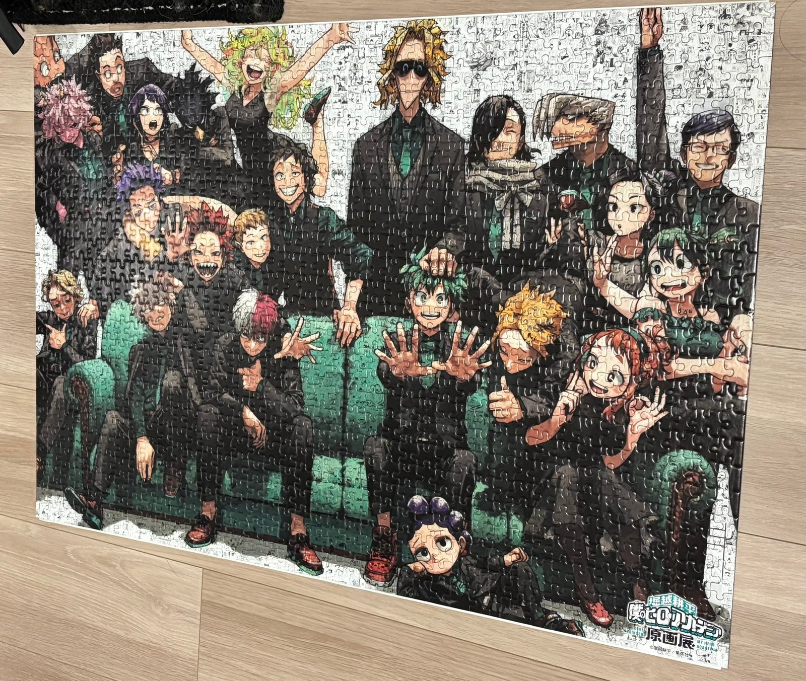 ヒロアカ原画展 モザイクアートジグソーパズル 1000ピース ヒロアカ