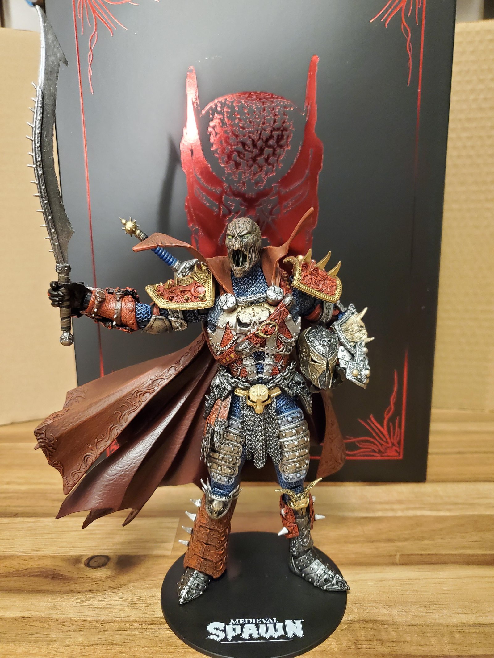 メディーバルスポーン キックスターター クラシック ブルー medieval