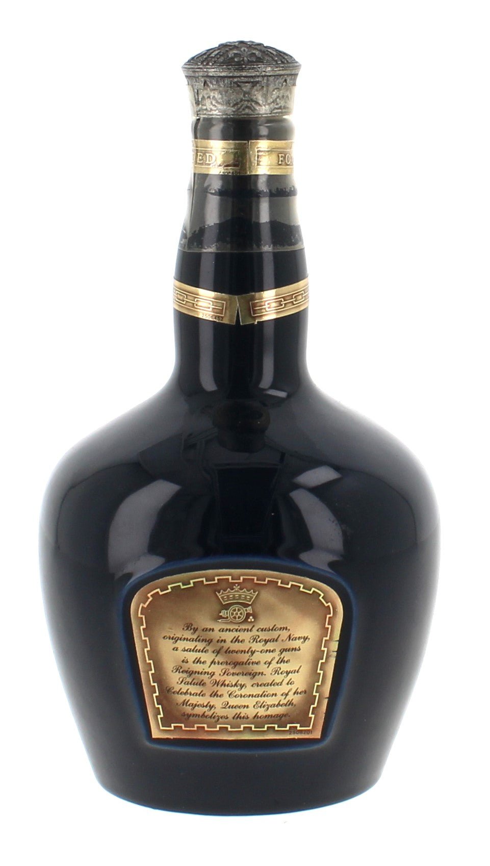 Royal salute 21 Year Old Blue Spode Ceramic Decanter - 75cl 40
