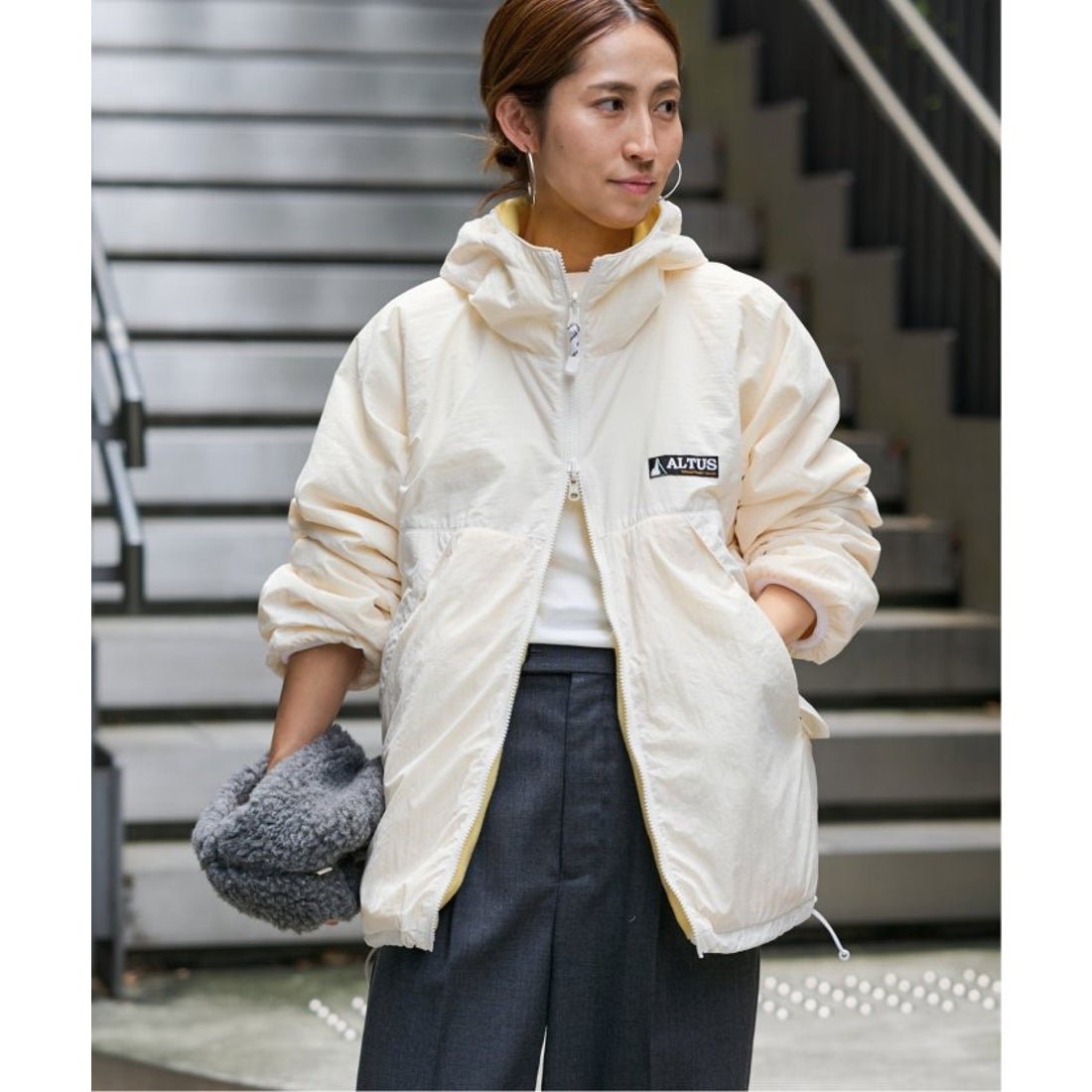 10/22まで】FRAMeWORK ALTUS 別注 リバーシブルブルゾン