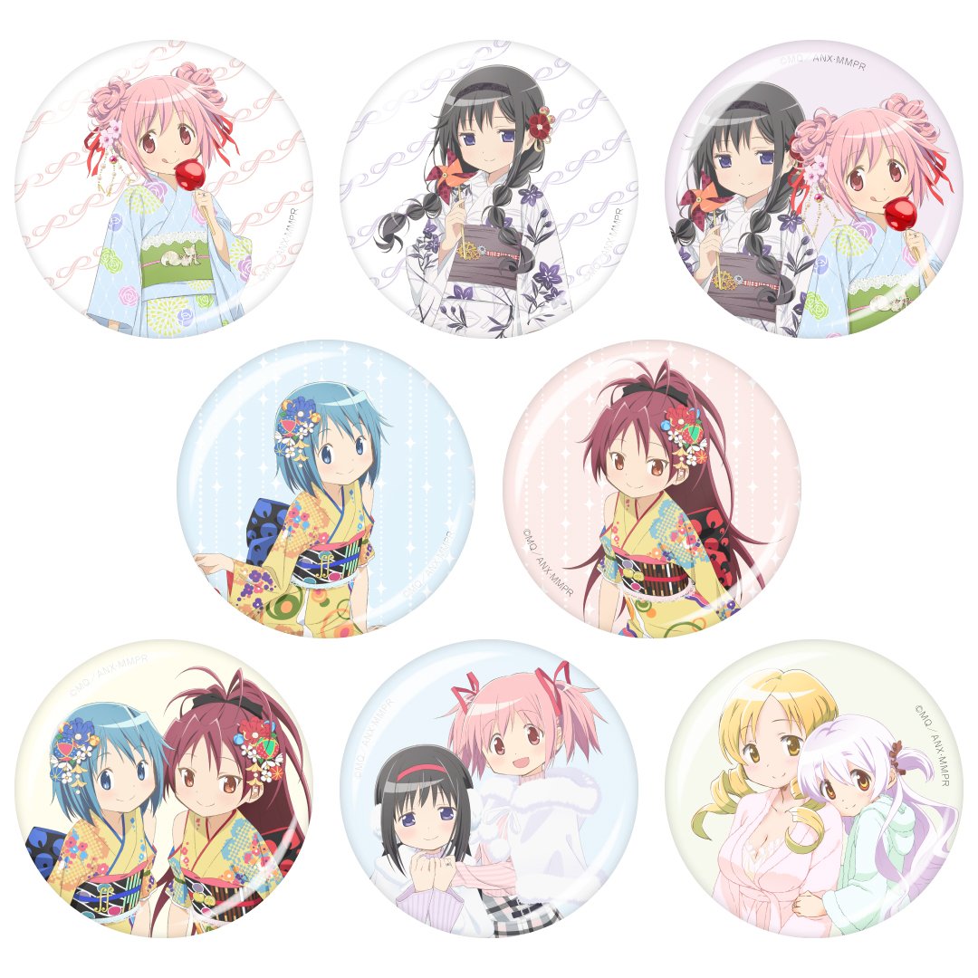 未開封 全5種コンプ 魔法少女まどか☆マギカ 叛逆の物語 缶バッジ