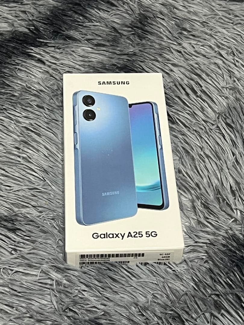 Samsung Galaxy A25 5G 64GB ブルー Samsung Galaxy A25 5G SM-A253Q 64GB Unlocked Android Phone Japan