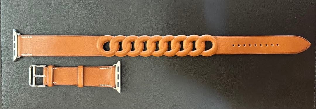 Apple Watch HERMES ベルト　グルメット 40,41,42mm 周りと差をつける】HERMES Apple Watch メタル 41 mm (HERMES/腕時計用