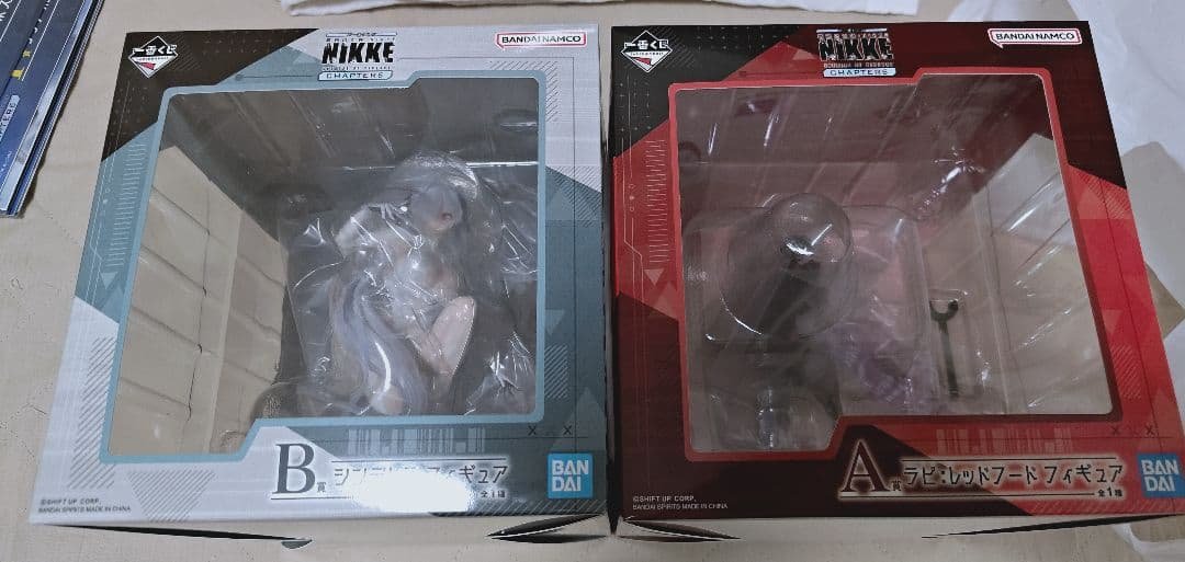 一番くじ NIKKE A賞 ラピ B賞 シンデレラ おまけ付き BANDAI（バンダイ） 一番くじ 勝利の女神：NIKKE CHAPTER6 B賞