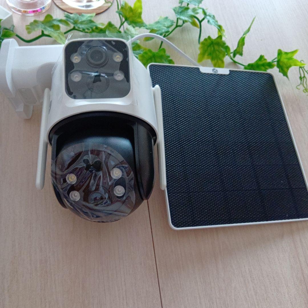 ✨新品未使用✨防犯カメラ360°死角なし ソーラー＆AI検知対応 人感センサー Amazon.co.jp: aosu 防犯カメラ 屋外 ソーラー 自動追尾 wifi 3MP 人感