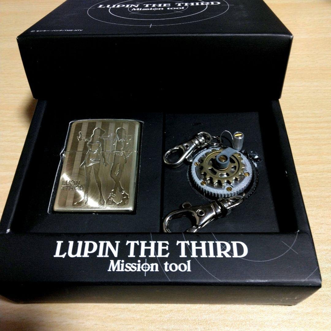 ルパン三世　ミッションツール　ルパン、不二子バージョン　ZIPPO ルパン三世 ミッションツール ルパン、不二子バージョン ZIPPO