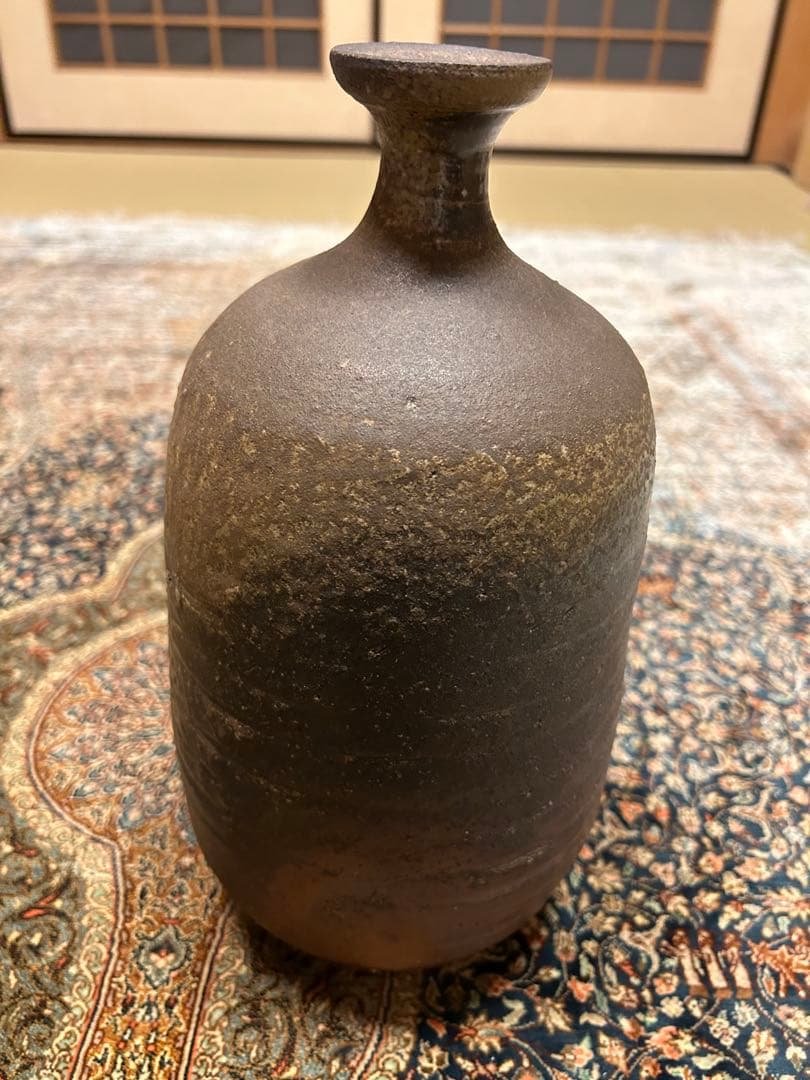送料込みセール！平安三楽 壺 清水焼 藍