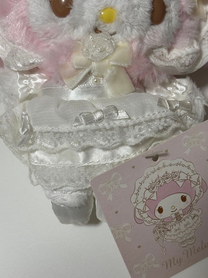 マイメロディ マスコット ぬいぐるみ レア ウエディング
