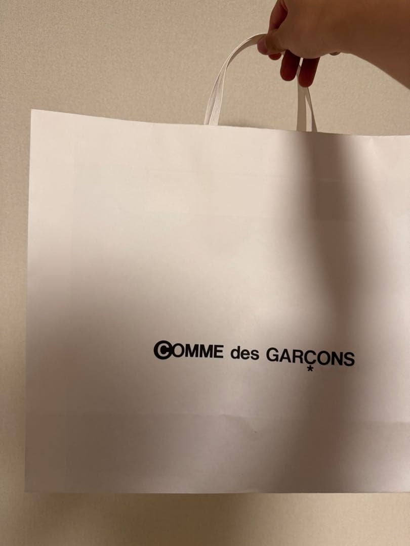 COMME des GARÇONS リボン付きレッドバッグ