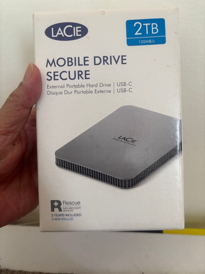 LACIE Mobile Drive Secure 2TB USB-C新品未使用 Amazon.com: LaCie Mobile Drive Secure 2TB External Hard Drive