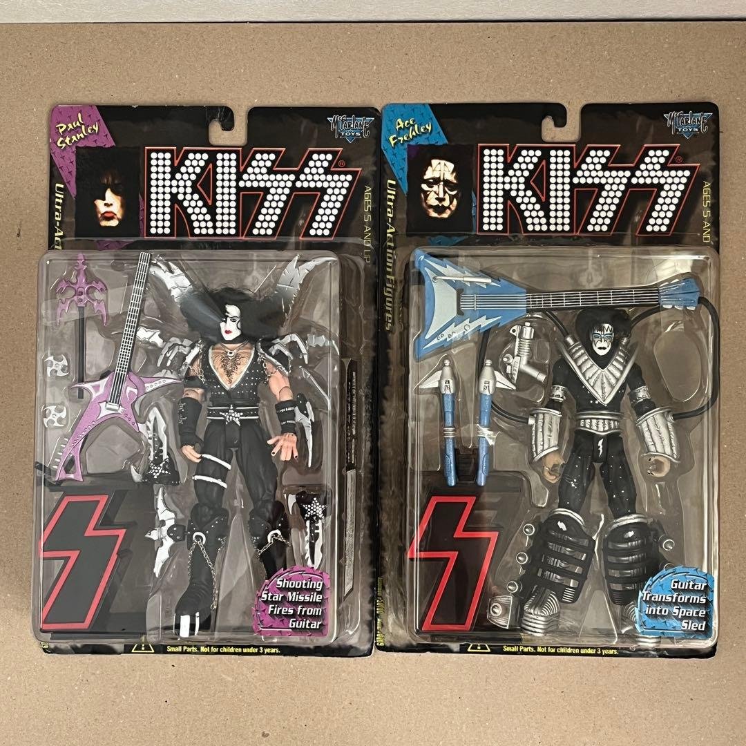 KISS Ultra Action Figures 4体セット フィギュア】KISS キッス・ウルトラ・アクションフィギュア4種 | 音盤