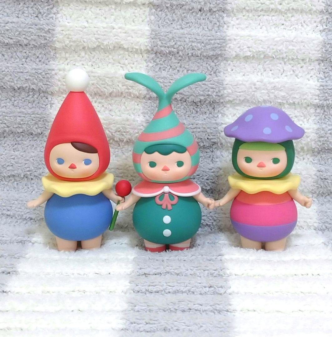 POPMART PUCKY 3種類 POPMART Pucky Sanrio Characters Series Blind Box Confirmed Figure