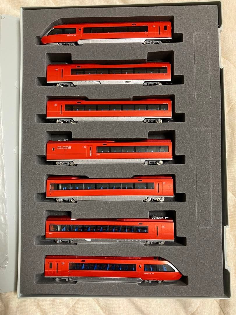 TOMIX 98658 小田急ロマンスカー 70000形 第1編成 TOMIX 小田急ロマンスカー70000形GSE(第1編成)セット 98658 | NGaugeJP