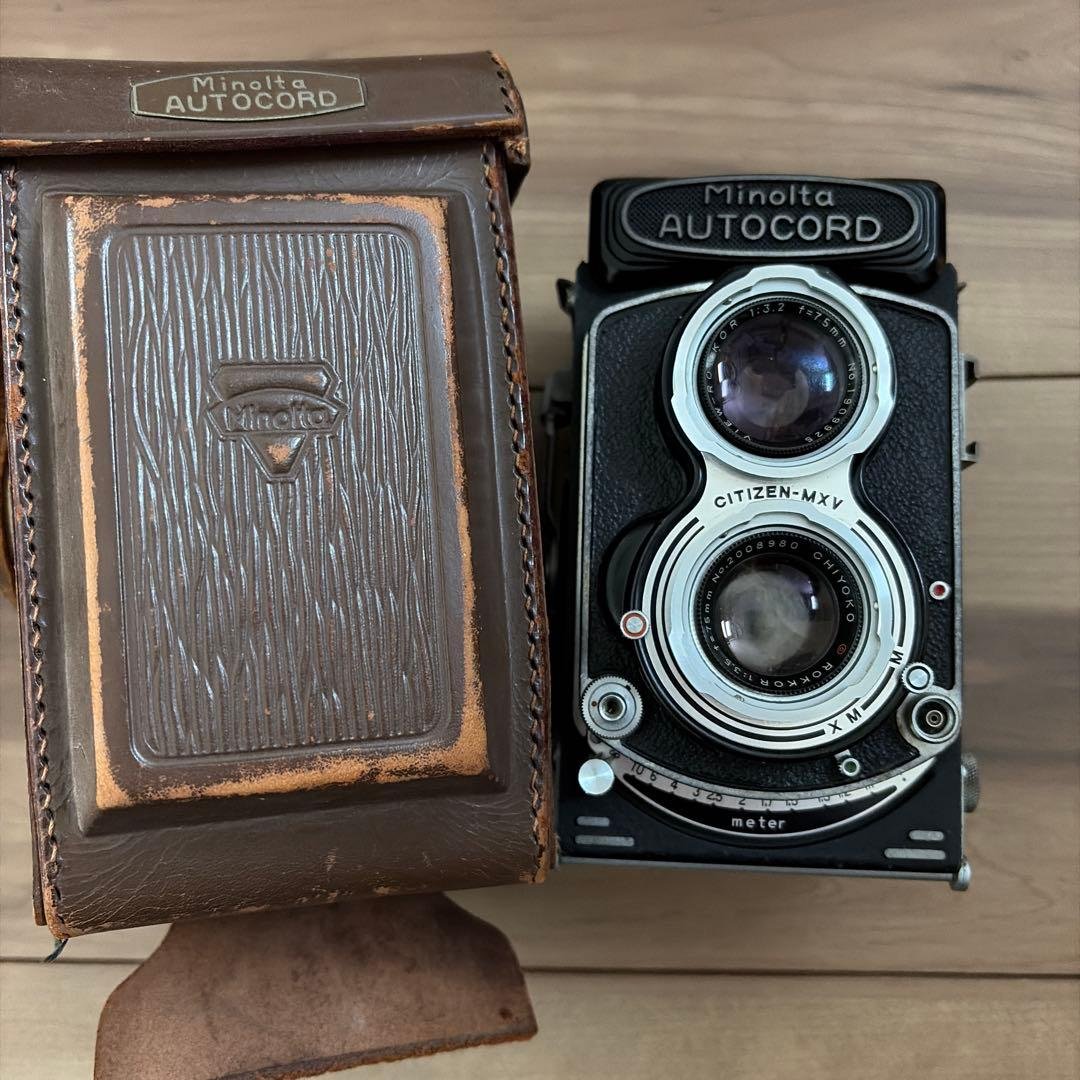 Minolta Autocord 二眼レフカメラ Minolta Autocord 二眼レフカメラ 【公式通販】