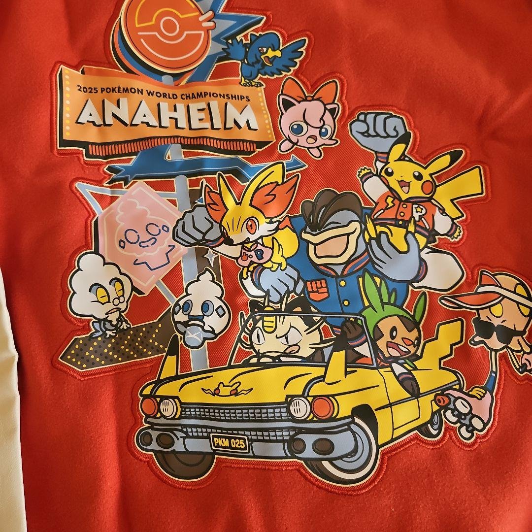 L WCS 2025 ポケモン アナハイム スタジャン ジャケット