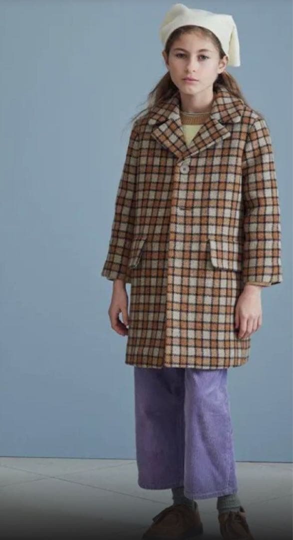 caramel チェックコート　10y(140cm) caramel baby caramel チェックコート18M 90 and child チェック柄