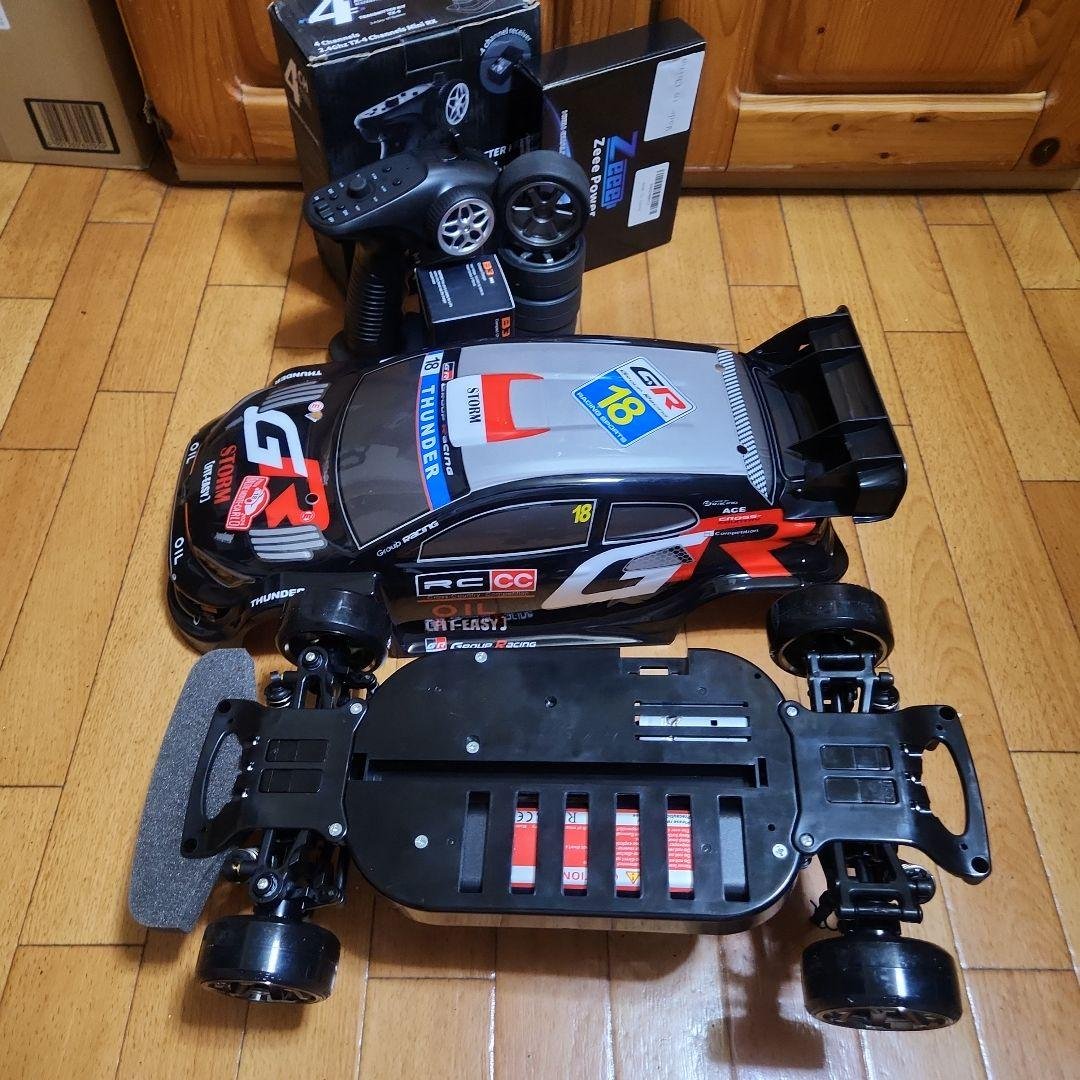 □専用□ タミヤ ドリフト ラジコン フルセット TT01 ラリー ボディ