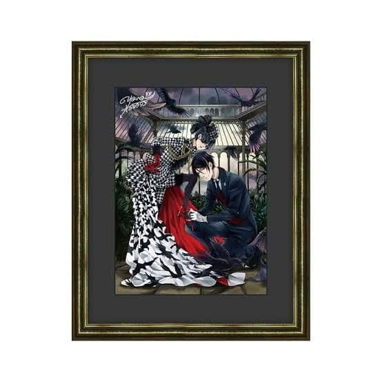 黒執事展 枢やな 直筆サイン入り プレミアム複製原画 C ハウンド