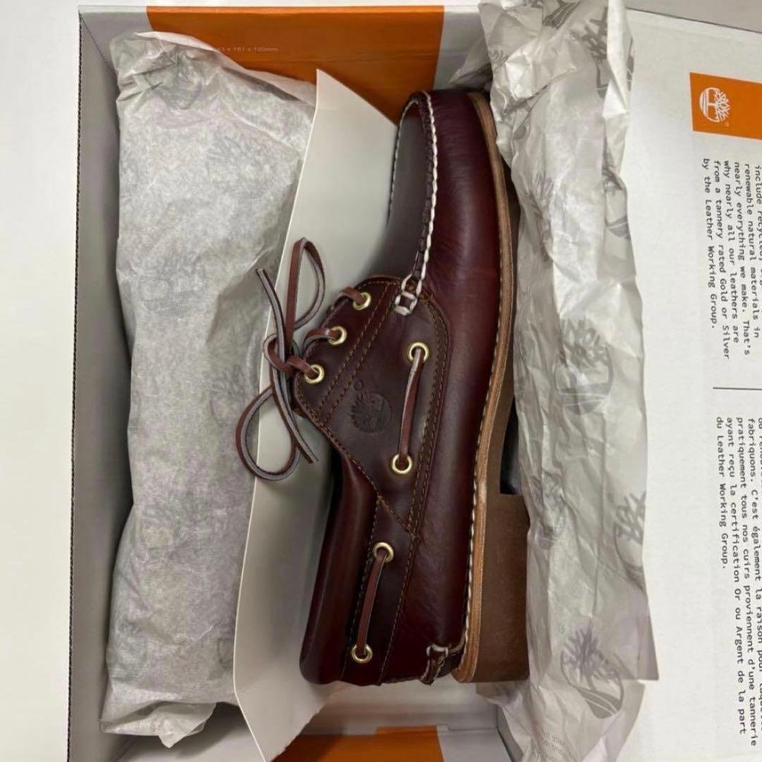 【9H】Timberland 3-Eye Classic Lug バーガンディ