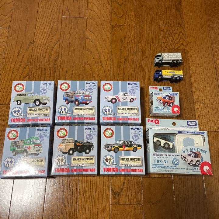 6台セットくくり可！スネークモータース　ミニカーセット 6台セットくくり可！スネークモータース ミニカーセット