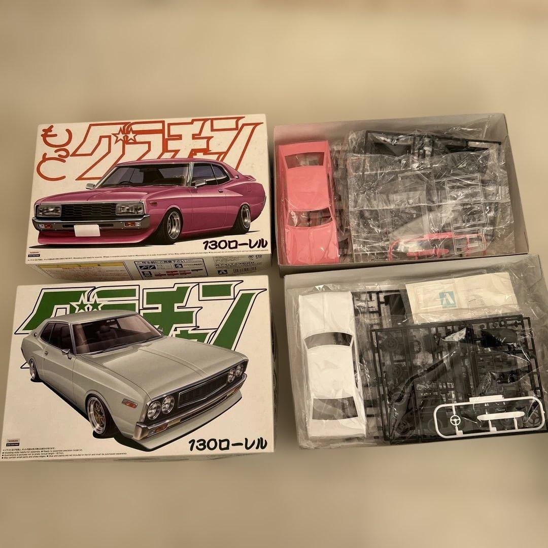 2個セット！グラチャン 130ローレル プラモデル Amazon | 青島文化教材社(AOSHIMA) 1/24 もっとグラチャン No.09 130