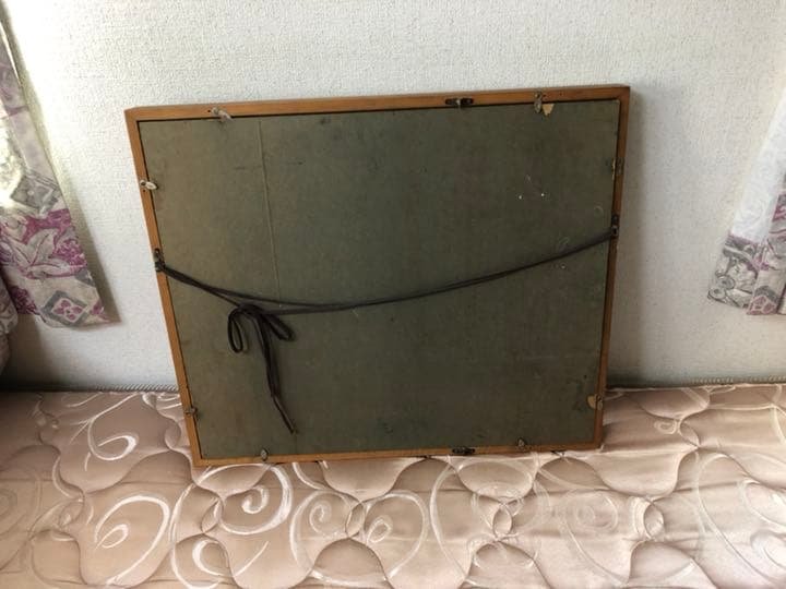 油絵 額あり