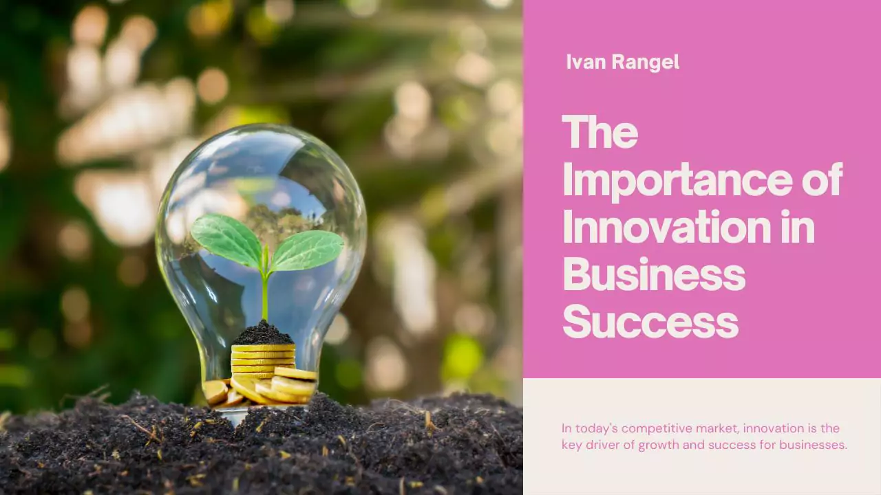 Business Venture, Risk and Reward - Ivan Rangel