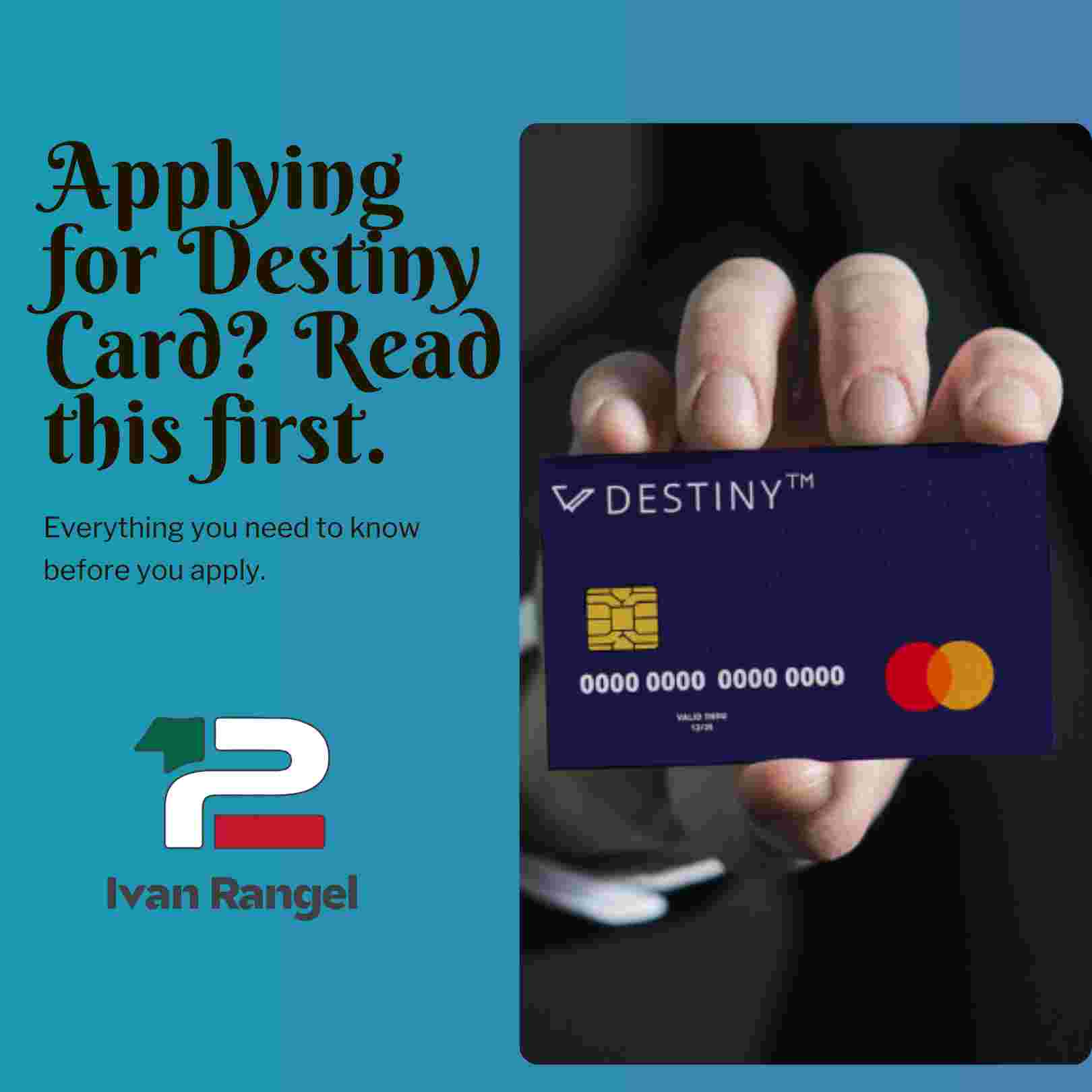 For Destiny Card, Everything You Need To Know Before You Apply