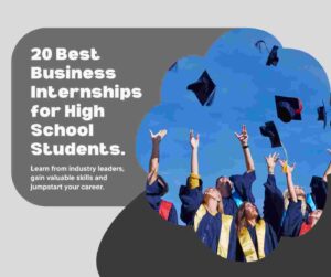 business internships for high school students